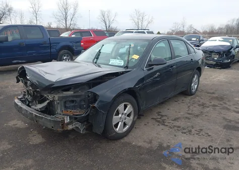 2008 Chevrolet Impala Lt from USA, damaged, VIN 2G1WT58K981261754